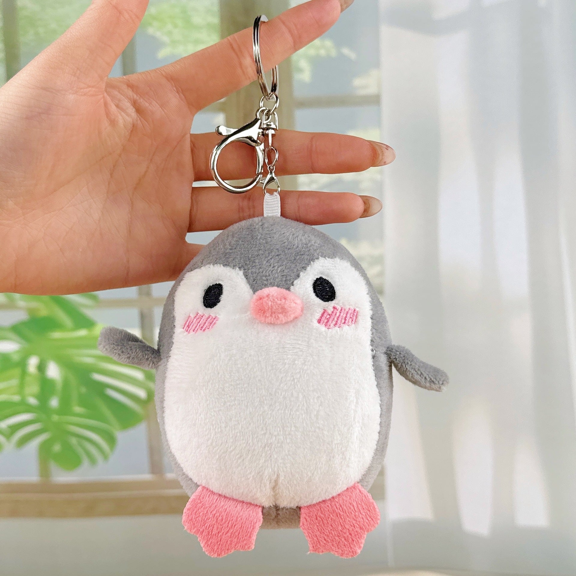 Wholesale  Cartoon Penguin Doll Pendant Cute Little Penguin Plush Toy Keychain Pendant Bag Hanging Ornament Grasp Gifts